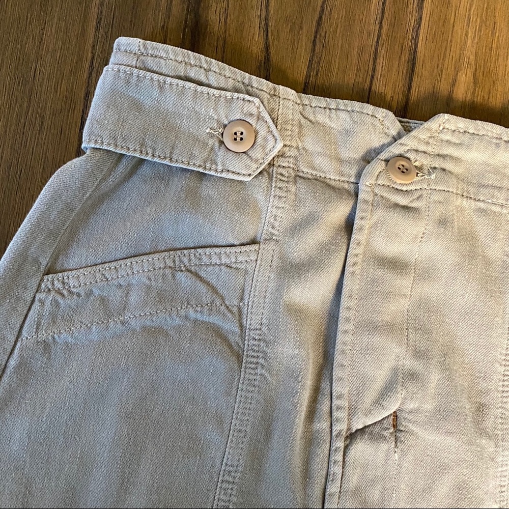 FLASH SALE! Free People high rise utility denim skirt - Picture 5 of 8